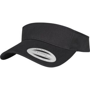 Flexfit By Yupoong Curved Visor Cap / Black